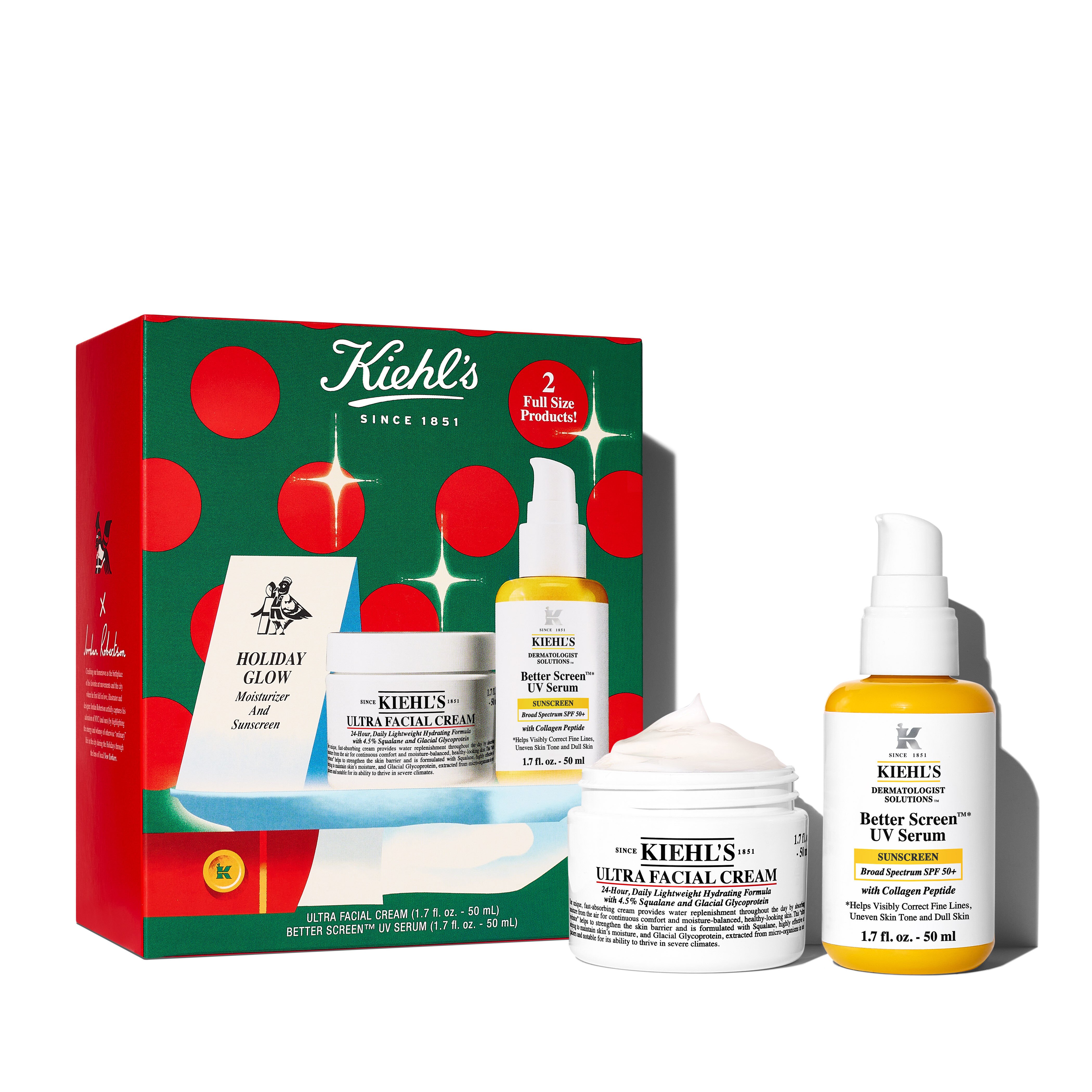 Holiday Glow Moisturizer & Sunscreen Gift Set | Kiehl's